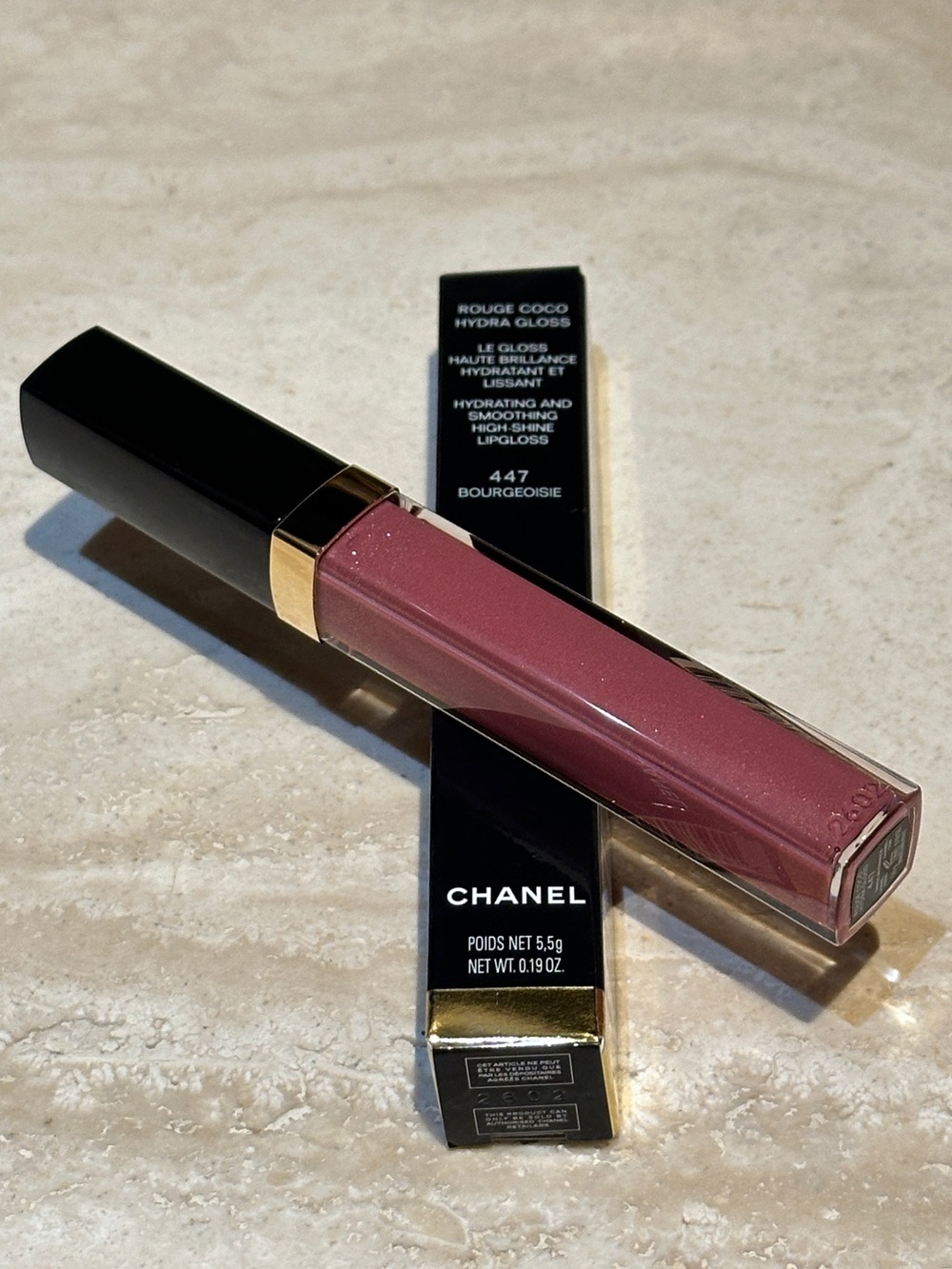 CHANEL Rouge Coco Hydra Gloss Lipgloss - 447 BOURGEOISIE